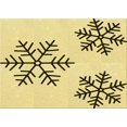 thumbnail image 1 of Ahgly Company Tapis Rectangulaire Lavable en Machine Intérieur Transitionnel Jaune Soleil, 2 Pieds x 3 Pieds, 1 of 7