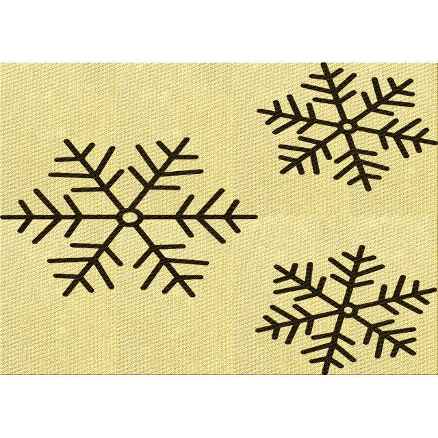 Ahgly Company Tapis Rectangulaire Lavable en Machine Intérieur Transitionnel Jaune Soleil, 2 Pieds x 3 Pieds