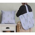 thumbnail image 5 of Soimoi Cotton Cambric Fabric Carrot & Rabbit Dots Printed Fabric 1 Yard 56 Inch Wide, 5 of 5