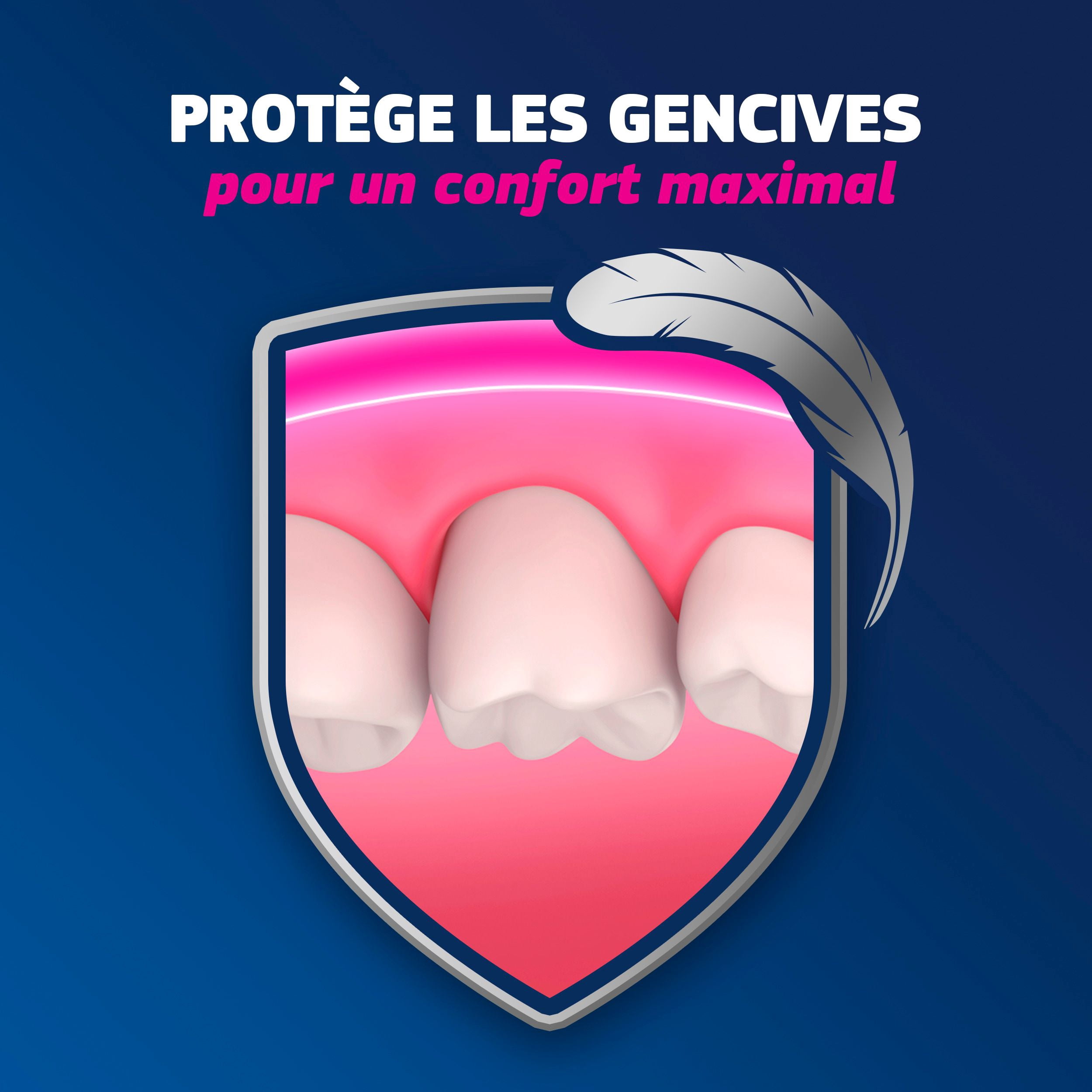 Adhésif pour prothèses Plus à saveur de Scope, 57 g