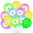 thumbnail image 1 of CIMAXIC Party 62pcs Daisy Pattern Balloon Scene Layout Balloon Party Decor Party Supplies,4.72"X2.36"X0.02", 1 of 4