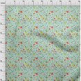 thumbnail image 4 of oneOone Georgette Viscose Orange Fabric Tool Sewing Craft Projects Fabric Prints By Yard 42 Inch Wide, 4 of 4