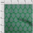 thumbnail image 2 of oneOone Rayon Green Fabric Block Sewing Material Print Fabric By The Yard 56 Inch Wide-P2, 2 of 5