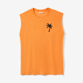thumbnail image 3 of PatPat Family Matching Orange Terry Tank Top and Bodycon Tank Dress Sets, 3 of 3