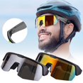 thumbnail image 4 of Kyusrd Aubaines d'Été pour Terrasse Extérieure!Lunettes de Soleil de Sport de Plein Air Lunettes Intelligentes Lunettes de Cyclisme à la Mode Lunettes Bluetooth Écouter de la Musique Appeler Unisexe, 4 of 5