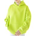 thumbnail image 2 of IMENGL Hoodies oversized sweatshirts pullover, Green L, Size M-XL, 2 of 7