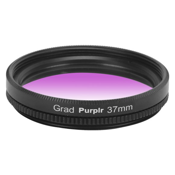 Fyydes 37mm Lens Filter, Waterproof Gradual Colour Lens Filter For Camera