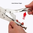 thumbnail image 4 of WorkPro 5" Curved Jaw Locking Pliers, 4 of 6