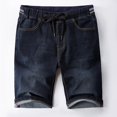 thumbnail image 2 of REDHOTYPE Men's Big & Tall Shorts Comfort Flex Denim Short, 2 of 7