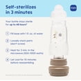 thumbnail image 3 of MAM Easy Start Anti-Colic Matte Baby Bottles, 2x9oz Bottles, Medium Flow Bottles with Silicone Nipple, Unisex Baby Bottles, 3 of 10