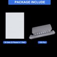 thumbnail image 3 of Uxcell Hanging File Folder Tabs, 2 Inch File Folder Tabs and Inserts Plastic Clear File Folder Labels Filing Tabs for Hanging File Folders, Clear, 150 Pcs, 3 of 7