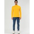 thumbnail image 3 of INSPIRE CHIC Men's Pullover Turtle Neck Long Sleeves Stretchy Slim Fit Tops, 3 of 7