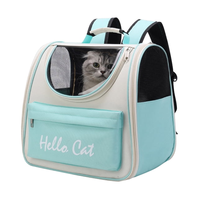 Antqov Outdoor Portable Pet Backpack Breathable Large Capacity Pet Backpack, Pet Carrier Backpack