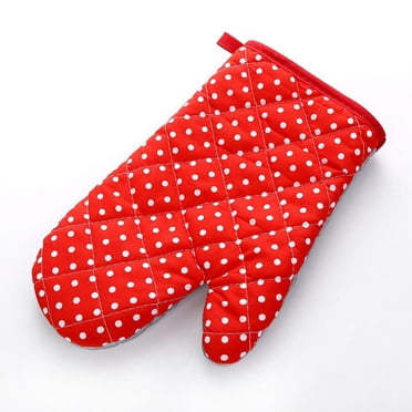 EGNMCR Mitaines de Four Gants Cuisine Cuisson Gants de Four à Micro-Ondes Mitaines Coussinet de Casserole Résistant à la Chaleur Protégé Mitaines de Four