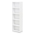 thumbnail image 1 of Furinno 11055 Bibliothèque Ouverte Réversible à 5 Niveaux, Blanc, 1 of 2