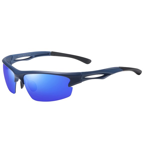 Kids Polarized Sports Sunglasses UV Protection TR90 Lightweight Glasses for Baseball Cycling