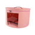 thumbnail image 4 of Hat Storage Box Storage Bin Hat Box for Clothes Closet Organizer Living Room Pink Large, 4 of 8