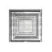thumbnail image 3 of Fasade Easy Installation Portrait Crosshatch Silver Glue Up Ceiling Tile/ Ceiling Panel (12" X 12" Sample), 3 of 3