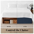 thumbnail image 3 of Swift Home Premium Bed Skirt 14-Inch Tailored Drop, 1 Pack, King, 3 of 5
