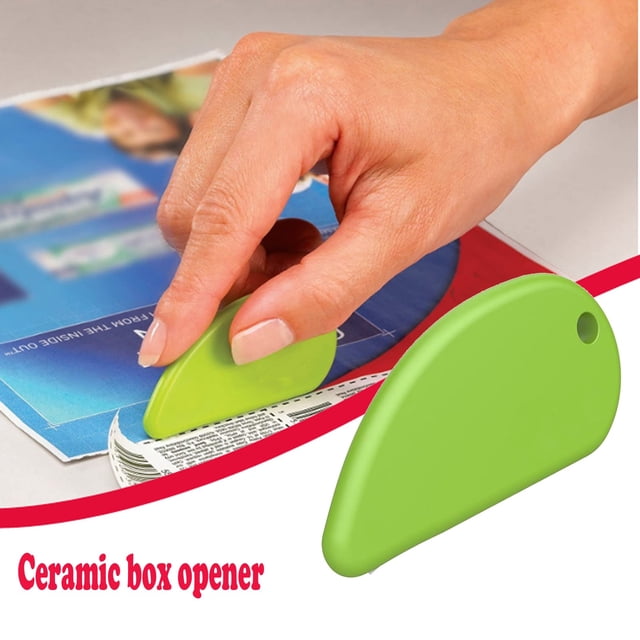 cpengpj Clearance Ceramic box knife safe utility knife demolition tool tape cutter