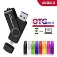 thumbnail image 2 of AMERTEER Clé USB Type-C 32 Go Pivotante en Vrac Clés USB Clé USB Fermeture à Glissière Clé Mémoire Téléphone Android PC Clés USB, 2 of 6