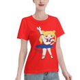 thumbnail image 2 of T-Shirt Basique à Manches Courtes pour Femmes Sailor Moon Édition Q Tsukiha, 2 of 6