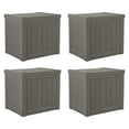 thumbnail image 1 of Suncast SS500ST Coffre de Terrasse Extérieur en Résine de 22 Gallons, Petit, pour Rangement de Patio (Lot de 4), 1 of 5