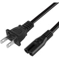 thumbnail image 1 of 2 Prong AC Power Cord Cable Compatible with Xbox One S/Xbox One X/Xbox Series X/S Game Console, Compatible with Sony Playstation PS4 PS3 PS2 Slim/PSP/PSV Supply Plug Replacement (6ft), 1 of 1