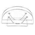 thumbnail image 1 of Iron Napkin Holder For Kitchen Countertops Decorative Half-Round Paper Tissue Dispenser Rustic Napkin Organizer Metal Napkin Stand, 1 of 8