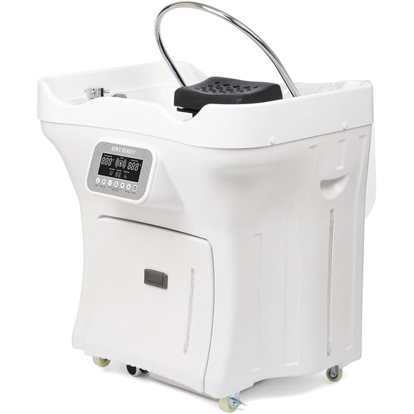 Gen'C Béauty Professional Premium Head Spa Equipment/Head SPA Bed Mobile Hair Wash Basin with Water Circulation