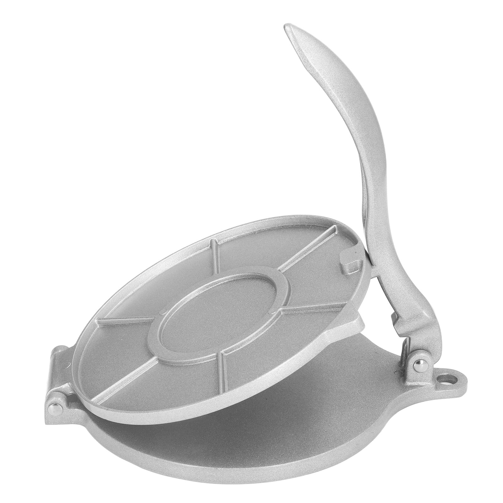 Presse à Tortillas 7,7 Pouces, Presse à Tortillas en Fonte Robuste pour Quesadillas, Presse à Tortillas en Aluminium, Presse à Quesadillas Préassaisonnée, Presse à Tortillas et Roti