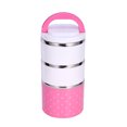 thumbnail image 4 of 3 Layer Stainless Steel Insulation Thermo Thermal Lunch Box Food Container Hot Box Insulated Food For Hot Storage Bento Box Hot Tiffin Container Kids, 4 of 8