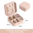 thumbnail image 2 of TopLLC Earring Ring Jewelry Display Storage Box Case Organizer Flannel Tray Holder Gift on Clearance, 2 of 6