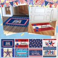 thumbnail image 4 of Independence Day Decorative Door Mat Doormats Outdoor Entrance 4th of July Floor Mat Independence Day Indoor Mat for Back Door Front Door Entrance Mat Perfect for Indoor and Outdoor Use, 4 of 4