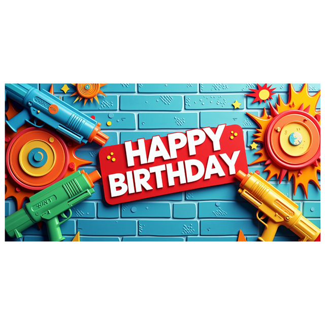 Colorful Arcade Themed Happy Birthday Banner Backdrop Party Decorations for Birthday Party Gaming Themed Events Photography Props Photo Booth Setups
