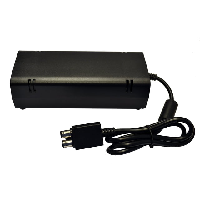 Adaptateur d'Alimentation CA de Remplacement pour XBox 360 Slim par Mars Devices, Conçu pour les Systèmes XBox 360 Slim de Microsoft. Comprend un Boîtier Rectangulaire Noir avec Fentes d'Aération et un Câble d'Alimentation durable. Entrée : AC 100-240 V 2 a 47-63 Hz; Sortie : DC 135 W 12 V - 10,83 a. Convient pour une Utilisation en Milieu Automobile avec des Systèmes d'Alimentation Compatibles.