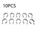 thumbnail image 1 of 10Pcs Tools Spring Terry Clips Stainless Steel 6/10/12/16/19/25/28mm Garages Cabinets Tools Storage Narrow Base Tool Pipes Clamp 25mm, 1 of 9