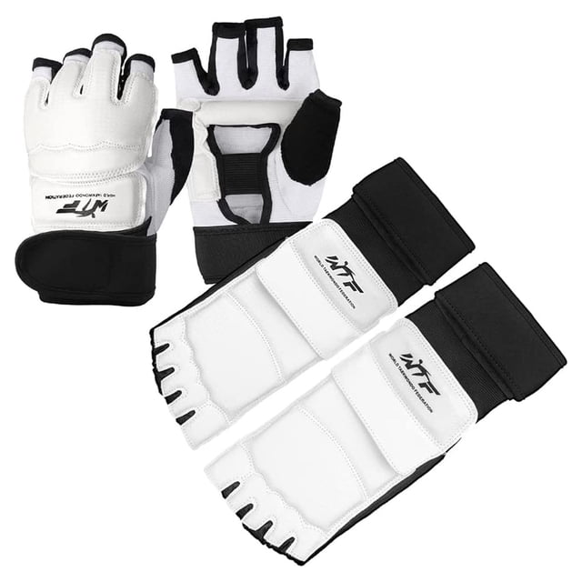 Taekwondo Sparring Gear Foot Protector Karate Boxing Sparring Foot Guard, Martial Arts Protective Foot Gear