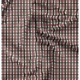 thumbnail image 1 of Soimoi Silk Fabric Gingham Check Print Sewing Fabric Yard 42 Inch Wide, 1 of 5