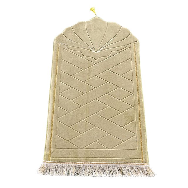 mmirethe Stylish Soft Muslim Carpet Area Rugs Eid Wedding Birthday Present Green 65 x 110cm 1Set