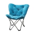 thumbnail image 3 of Mainstays Chaise papillon pliante, bleue, 3 of 8