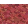 thumbnail image 1 of Ahgly Company Tapis Rectangulaire Rouge Lavable en Machine, 4 Pieds x 6 Pieds, 1 of 7