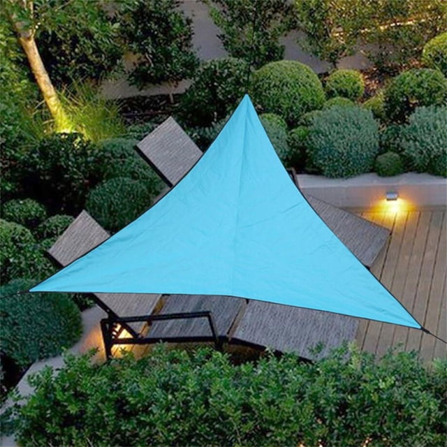 Rvkxad UPF40+ Sun Shade Sail, Garden Patio Awning with Stainless Steel Rings for Outdoor Protection, Shade Cloth, Sun Block