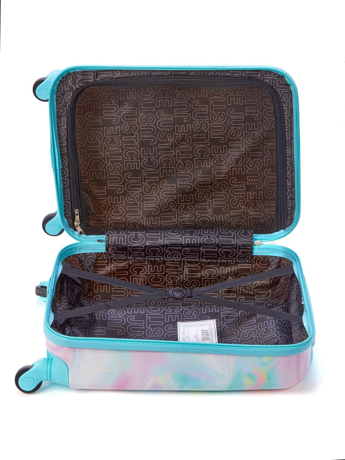 JUSTICE™ 20" SUIVEZ LE FLUX BAGAGES À ROULETTES À COQUE DURE POUR LES FILLES