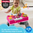 thumbnail image 2 of DJ Table Fisher-Price Laugh & Learn Baby Toy, 2 of 6