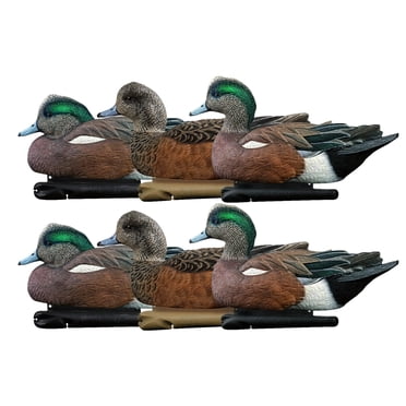 Avian X Topflight Canards, Leurres Flottants Réalistes, Lot de 6, Multicolore