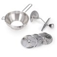 thumbnail image 2 of Mosiee Hand Powered Stainless Steel Food Mill For Outdoor Activities And Camping, 2 of 9