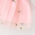 thumbnail image 4 of LEEy-world Cadeaux pour Bébé Fille Tout-Petits Enfants Bébés Filles Dashiki Style Traditionnel Manches Courtes Col Rond Robe Ankara Princesse Robes Ensembles, Rose, 4 of 4