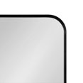 thumbnail image 3 of Kate and Laurel Zayda Radius Rectangle Framed Wall Mirror, Black 24x36, 3 of 7