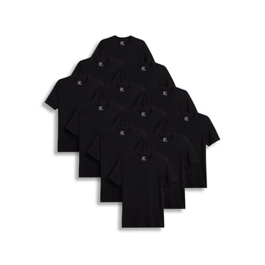 Jockey Men's 100% Cotton Classic Crew Neck Undershirt - 12 Pack